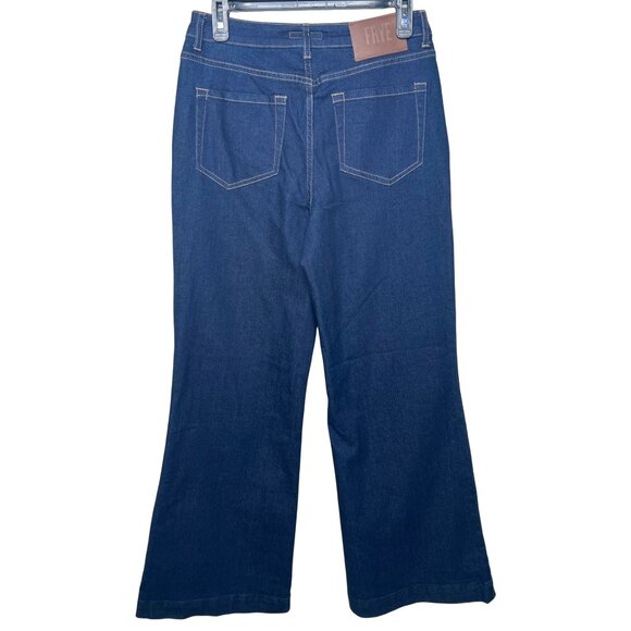 Frye Womens Blue Denim Flared Jeans Size 27 - Picture 2 of 14